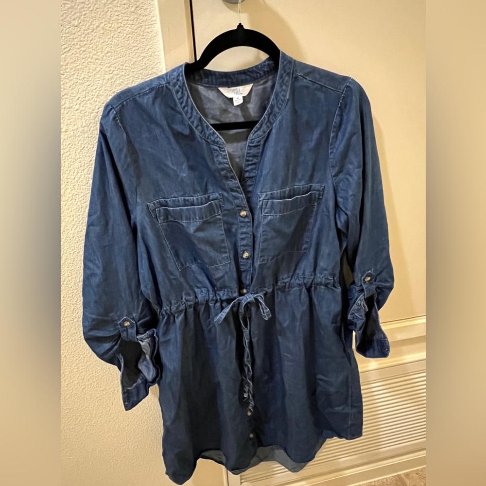 Denim dress